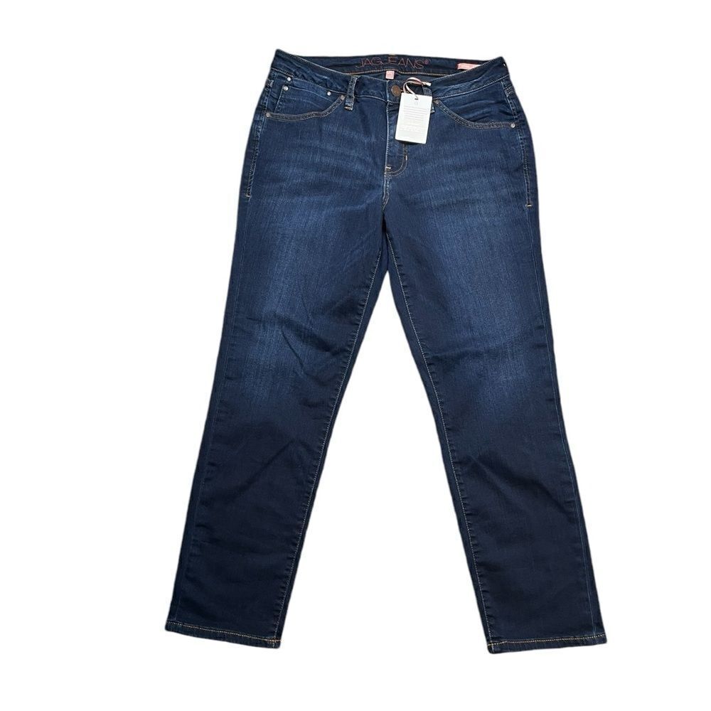 NWT JAG Penelope Slim Ankle Jeans Indigo Size 12